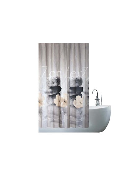 اشتري Shower Curtain 180x180Cm Mix Color في الامارات