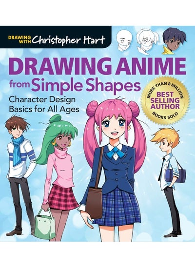 Buy Drawing Anime from Simple Shapes: Character Design Basics for All Ages in UAE