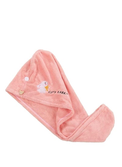 Buy Quick-Dry Microfiber Bath Towel, Coral Plush Hair Towel in Egypt