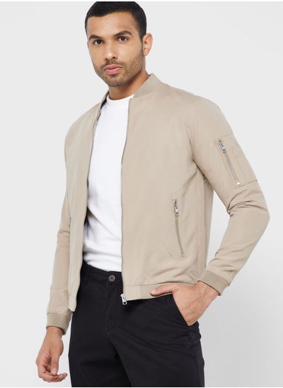 Buy Zipper Bomber Jacket in UAE