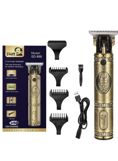 Buy Rechargeable Professional Beard And Hair Trimmer in UAE