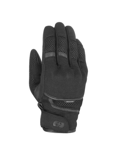 Buy Oxford Brisbane Air Short Gloves Stealth Black-Medium in UAE