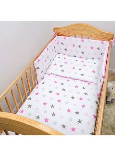 Buy 6 Piece Baby Children Bedding Set to Fit 120x60 or 140x70 cm Toddler Cot Bed in Egypt