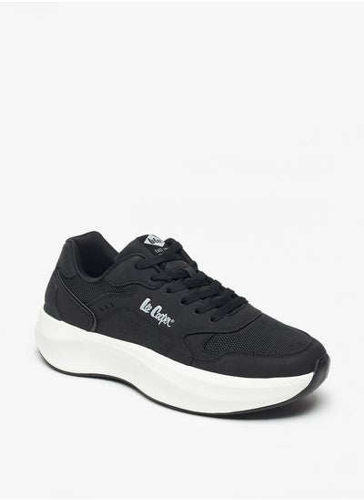 اشتري Men's Mesh Low Ankle Sneakers with Lace-Up Closure في الامارات