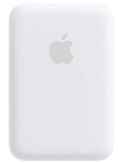 Buy MagSafe Wireless Power Bank for iPhone 15 Pro Max – 10,000mAh Portable Charger in White in UAE