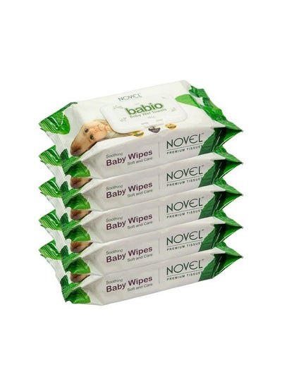 Buy Baby Wet Wipes Pack With Lid (Pack Of 580 Sheet) in Saudi Arabia