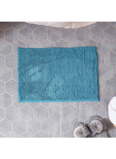 Buy Nicole Microfiber Chenille Bathmat 60 x 40 cm in UAE