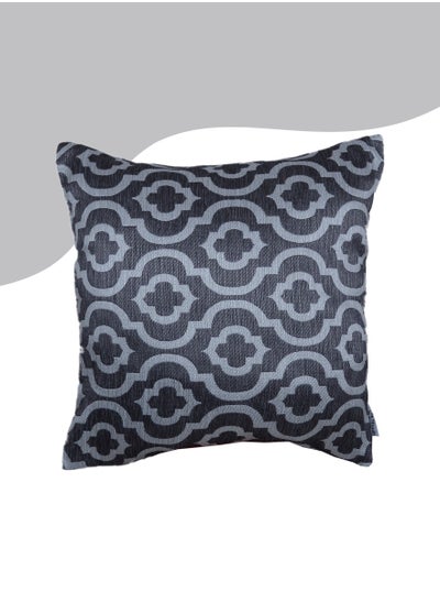 Buy Cushion Cover,45X45 Cm (18X18 inch) 1-Pcs Decorative Throw Pillowcases Without Filler With Beautiful Abstract Art For Sofa Bed Living Room And Couch, Gight Grey in Saudi Arabia