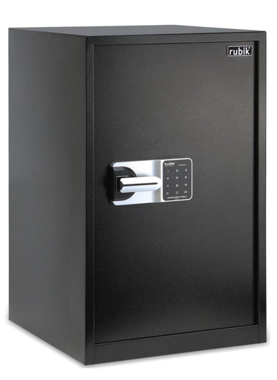 Buy Large Safe Box with Digital Keypad Lock for Cash Jewelry Documents and Passports for Home Office (68x42x43cm) Black in UAE