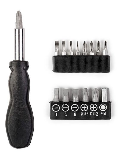 اشتري WMC Screwdriver Bit Holder and Socket Set Ratcheting Household Usage 15 pcs L-110mm, in Blister في الامارات