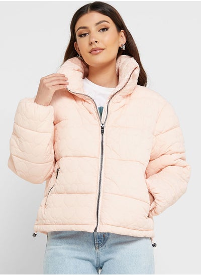 Buy Zipped Puffer Jacket in UAE