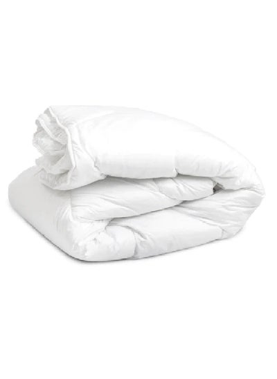 Buy Duvet Comforter Cotton White 150x200cm in UAE