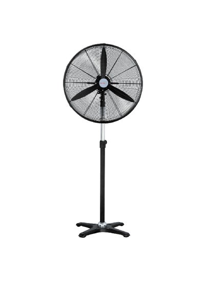 Buy 240W 3-Speed Heavy Duty Industrial Pedestal Fan Black 76 cm DF750-T-ST in Saudi Arabia