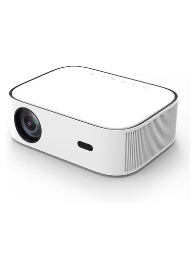 اشتري YG550  1920*1080 Full HD Android 9.0 , 7000 Lumens 300inch LED Video Projector with USB SD, HD, VGA, AV For Home Theater Cinema  (MOON K45) في الامارات