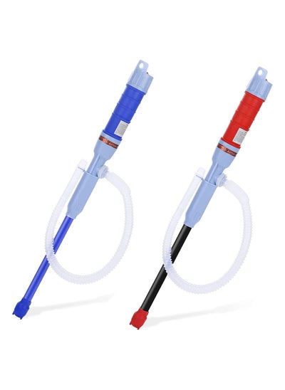 Buy 2 PCS Portable Electric Pump Battery Powered Electric Oil Pump Siphon Liquid Transfer Pump Portable HandHeld Pump Power Water Transfer Pumps for Fuel Gas Liquid Diesel Fish Tank in UAE