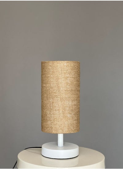 Buy Table Lamp - White And Beige in Egypt