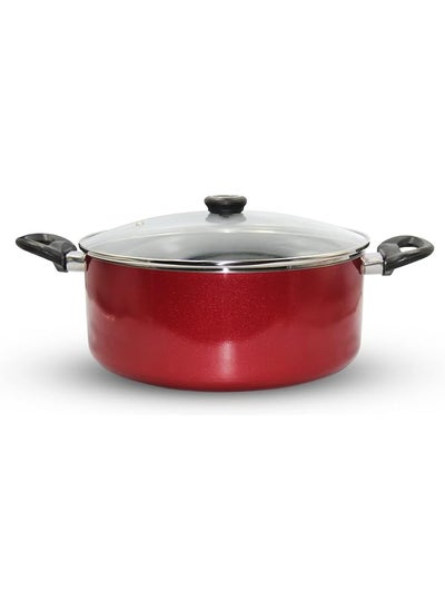 اشتري Nonstick Casserole With Lid 30Cm Bc173 في السعودية