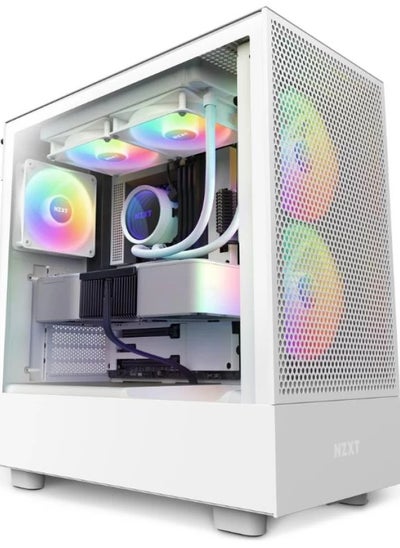 اشتري GAMING Desktop PC -  (Intel Core i5-12400F-RTX3060 -B760-16GB DDR5 -M.2 1TB) White في السعودية