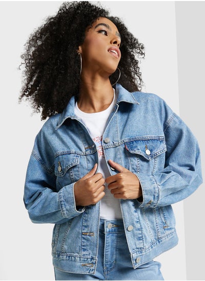 Buy Pocket Detail Denim Jacket in UAE