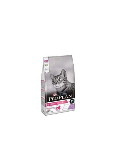 Buy Proplan Delicate Turkey Adult cat dry food 1.5kg in UAE