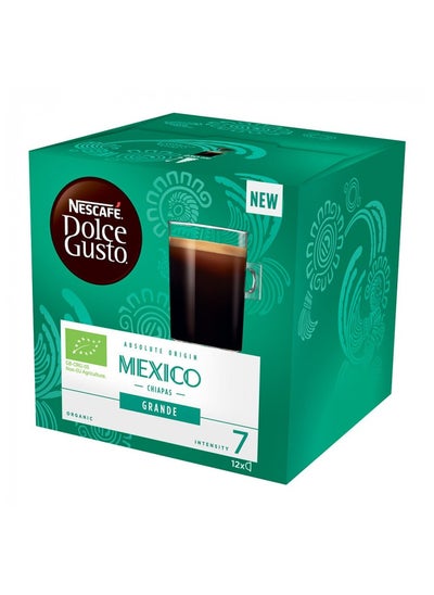 Buy Mexico Organic Americano 12 Pods 108g in UAE