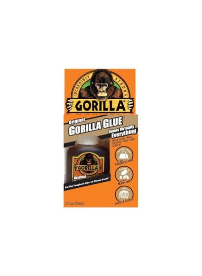 Buy Gorilla Glue Adhesive Polyurethane Wood Solvent Free Waterproof, 59ml in Saudi Arabia