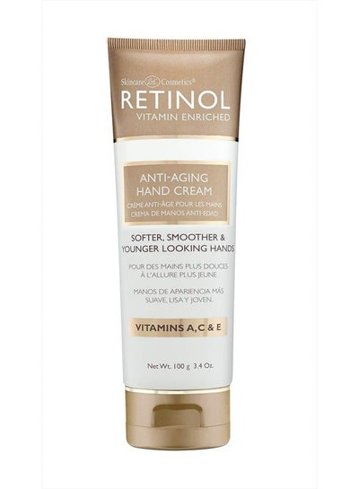 Buy Anti-Aging Hand Cream – The Original Retinol Brand For Younger Looking Hands –Rich, Velvety Hand Cream Conditions & Protects Skin, Nails & Cuticles – Vitamin A Minimizes Age's Effect on Skin in UAE