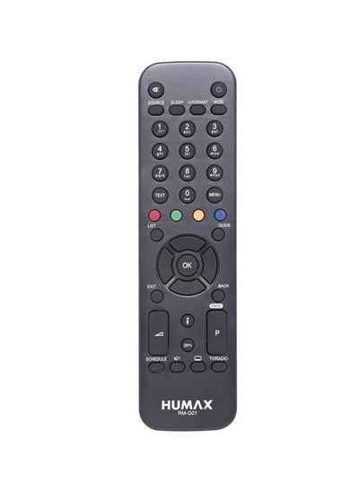 Buy Satellite Receiver Remote Control For Humax Black in Saudi Arabia