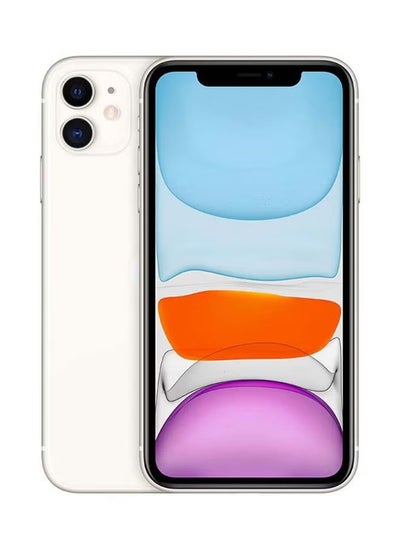 Buy iPhone 11 White 128GB 4G LTE (2020 - Slim Packing) - Middle East Version in Saudi Arabia