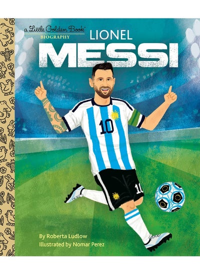 Buy Lionel Messi A Little Golden Book Biography in UAE