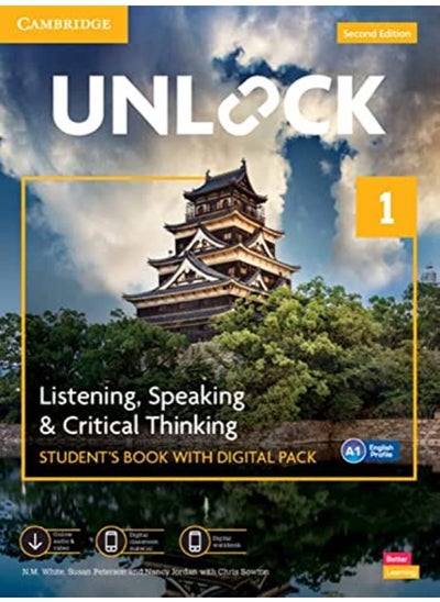 اشتري Unlock Level 1 Listening, Speaking & Critical Thinking Student's Book, Mob App and Online Workbook w في الامارات