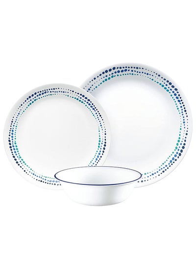 Buy 12-Piece Ocean Blues Dinnerware Set Set 1146815 in UAE