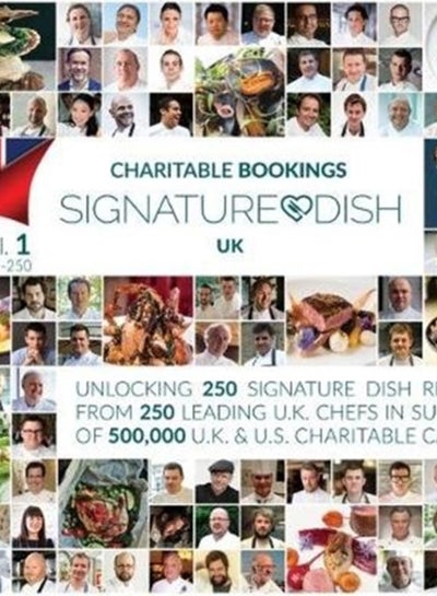 Buy Charitable Bookings Signature Dish UK : Volume 1 001-250 : 1 in Saudi Arabia