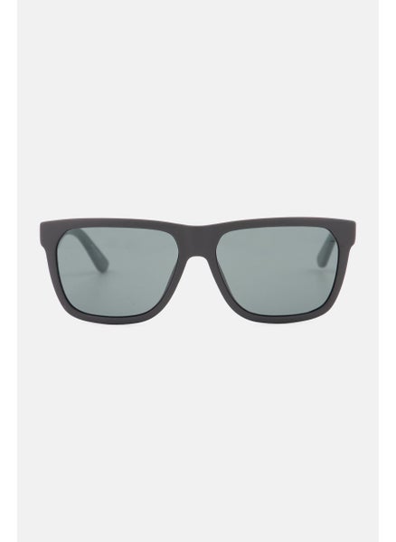 Buy Men L732S Square Sunglasses, Green/Grey in UAE