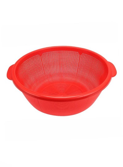 Buy Multi Purpose Plastic Stainer Colander Washing Net for Fruits, Vegetable and Meat -30cm in Saudi Arabia