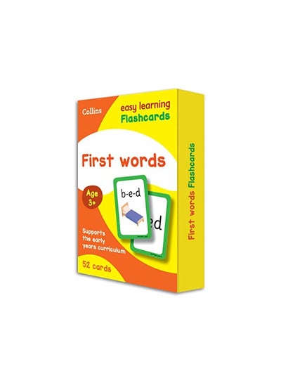 سعر First Words Flashcards Ideal For Home Learning Collins Easy ...