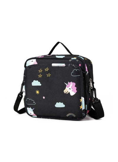 Buy Baby diaper storage bag portable diaper bag large diaper bag one shoulder mummy bag diaper bag. in UAE