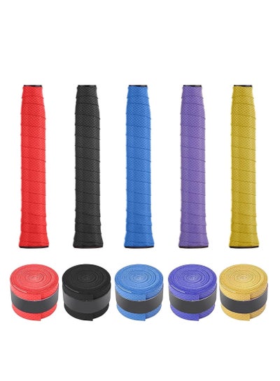 Buy 10PCS Stretchy Anti-skid Tennis Badminton Racket Overgrips, Sweat Absorption & Non-Slip Handle Grip Tape for Tennis Racquet Grips, Badminton Racket Grips, Squash Grips in Egypt