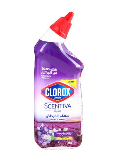 Buy Scentiva Tuscan Lavender Bleach Free Toilet Cleaner 709 ml 11823001 in Saudi Arabia