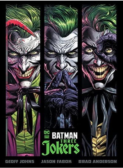 Buy Batman Three Jokers by Johns, Geoff Hardcover in UAE