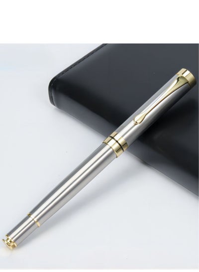 اشتري Business signature pen ballpoint pen Silver في الامارات