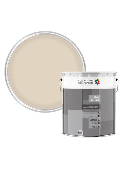 Buy Jazetal Interior Walls PaintsFlat (Color:Coastal Beige) 3L in Saudi Arabia