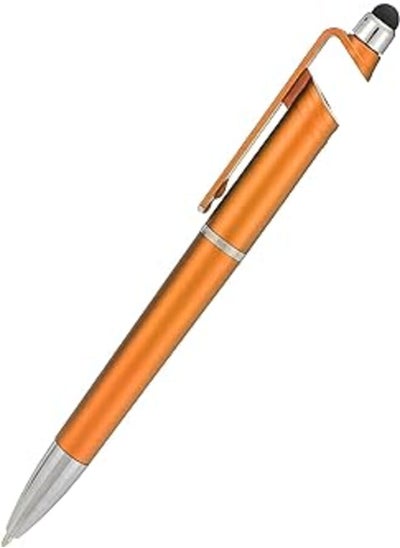 Buy Keendex KX 2912 4 in 1 Multifunction Pen with Ballpoint Pen, Mobile Stand, Stylus Tip and Flash Light - Orange in Egypt