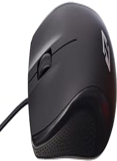 اشتري ZERO ELECTRONICS ZR-203 Optical Mouse USB Wired Mouse 1000 Dpi For Laptop And PC - Black في مصر