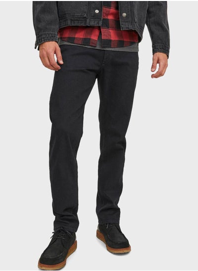 Buy Jjiclark Jjeven Rinse  Wash Straight Fit Jeans in UAE