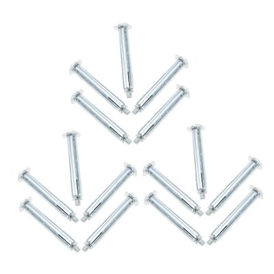 VILLCASE 10Pcs Asphalt Anchor Bolts – Expansion Screws For Speed Bump & Parking Stopper Installation