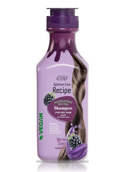 Buy Eva Optimum Care Recipe Hydrating Blend Shampoo Berries Scent 350 Ml in Egypt