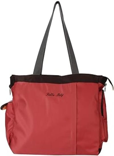 Buy Hello Baby Tote Bag For Unisex - Red Brown in Egypt