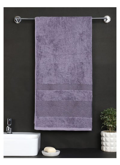 اشتري Raymond Home Bath Towel Super Soft 440 GSM Yarn Dyed Pure Cotton 75x150 cm في الامارات