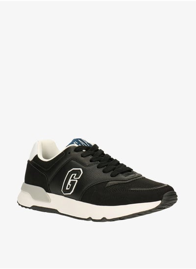 Buy Men's Logo Detailed Sneakers with Lace-Up Closure in UAE